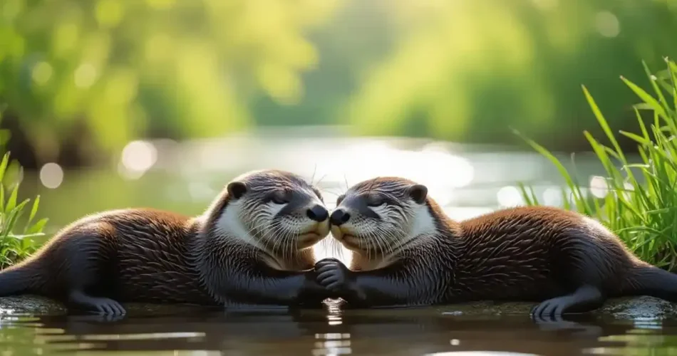 Menarik Fakta Berang-berang Tidur Bergandengan Tangan, Simbol Ikatan Kuat