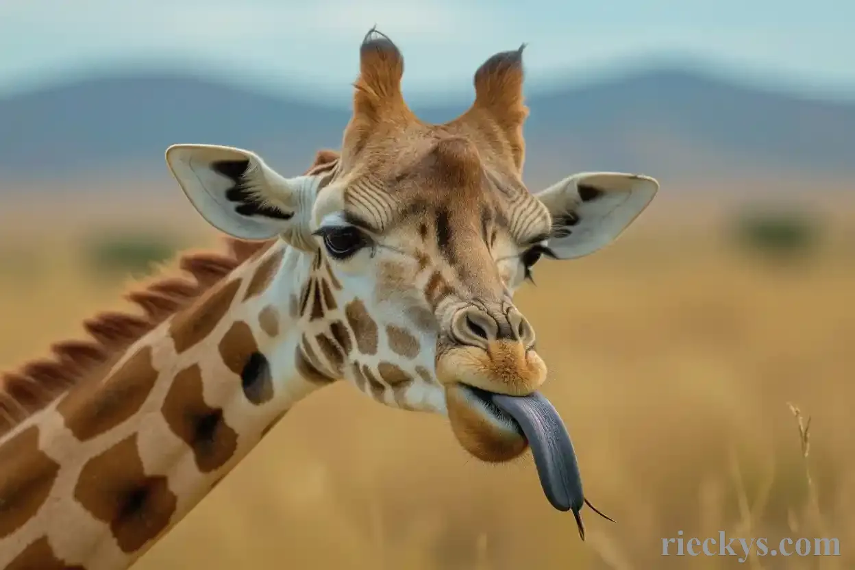 Lidah Jerapah: Cara Alami Membersihkan Telinganya dengan Efektif