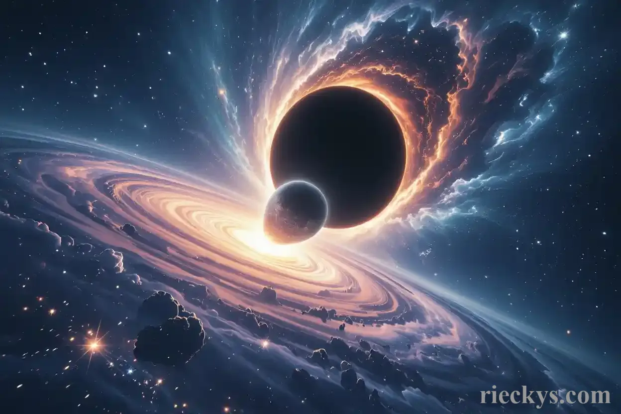 Mengungkap Misteri Ketika Lubang Hitam Menelan Bintang Neutron yang Memukau